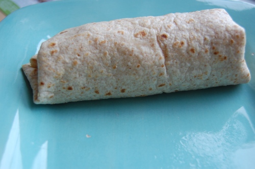 1 egg + eggwhites wrapped in a WW tortilla